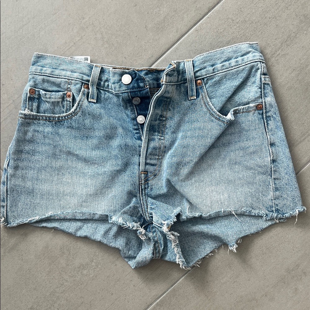 Levi’s 501 Denim Blue Women's Shorts